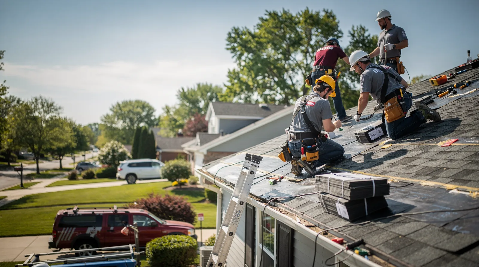 Roof Repair in Ogunquit, ME around you